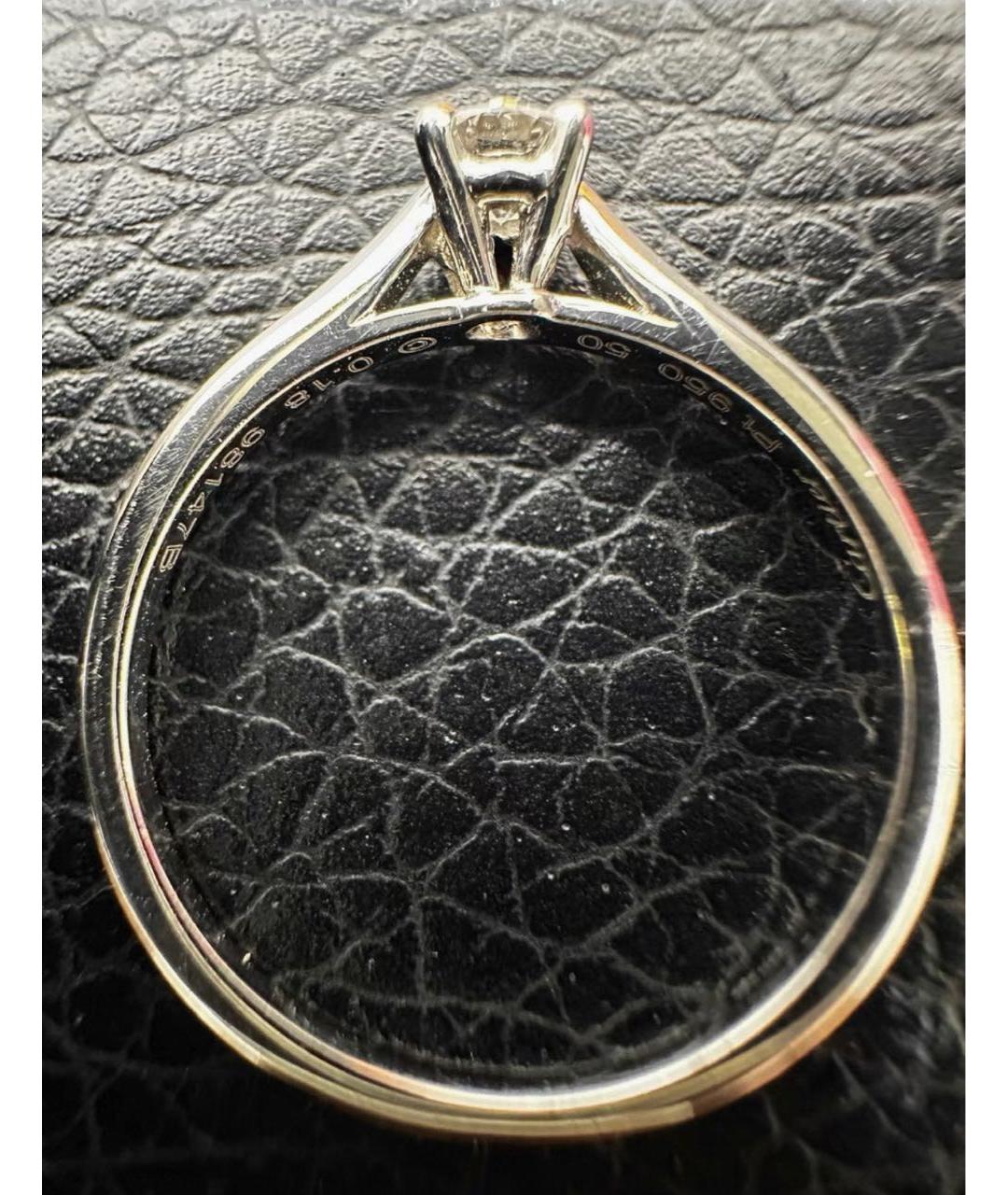 CARTIER Серебряное платиновое кольцо, фото 4