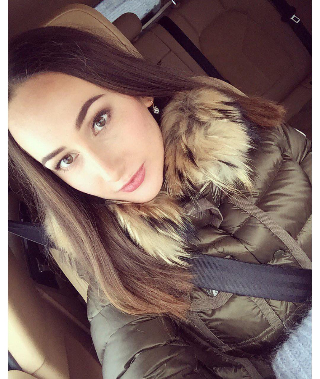 MONCLER Хаки полиамидовый пуховик, фото 7