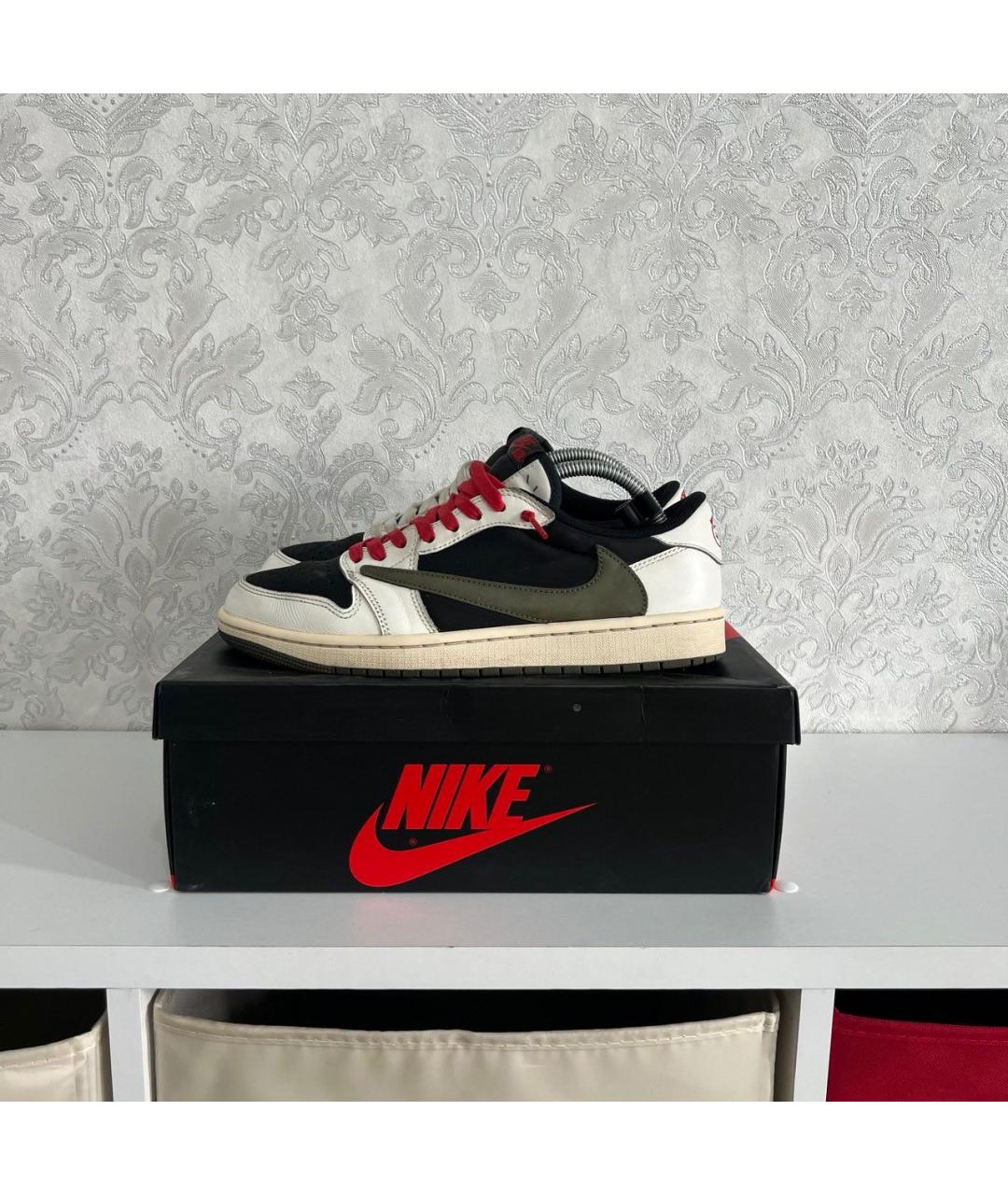 JORDAN Мульти кожаные низкие кроссовки / кеды, фото 5