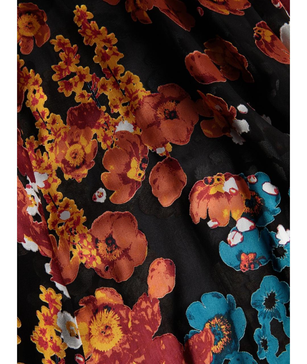 ALICE+OLIVIA Мульти вискозная юбка макси, фото 4