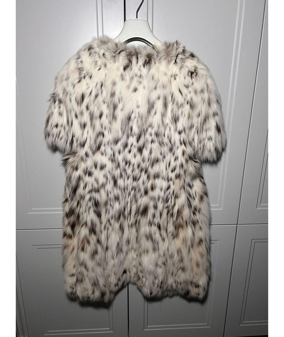 Milady Белая меховая шуба, фото 3