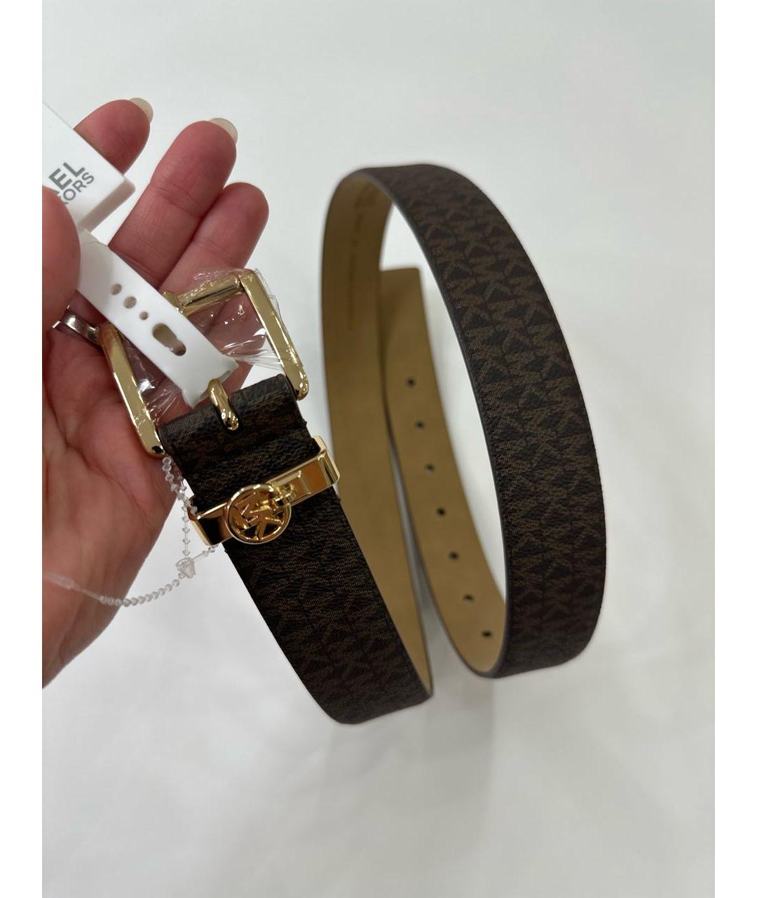 MICHAEL KORS Коричневый ремень, фото 6