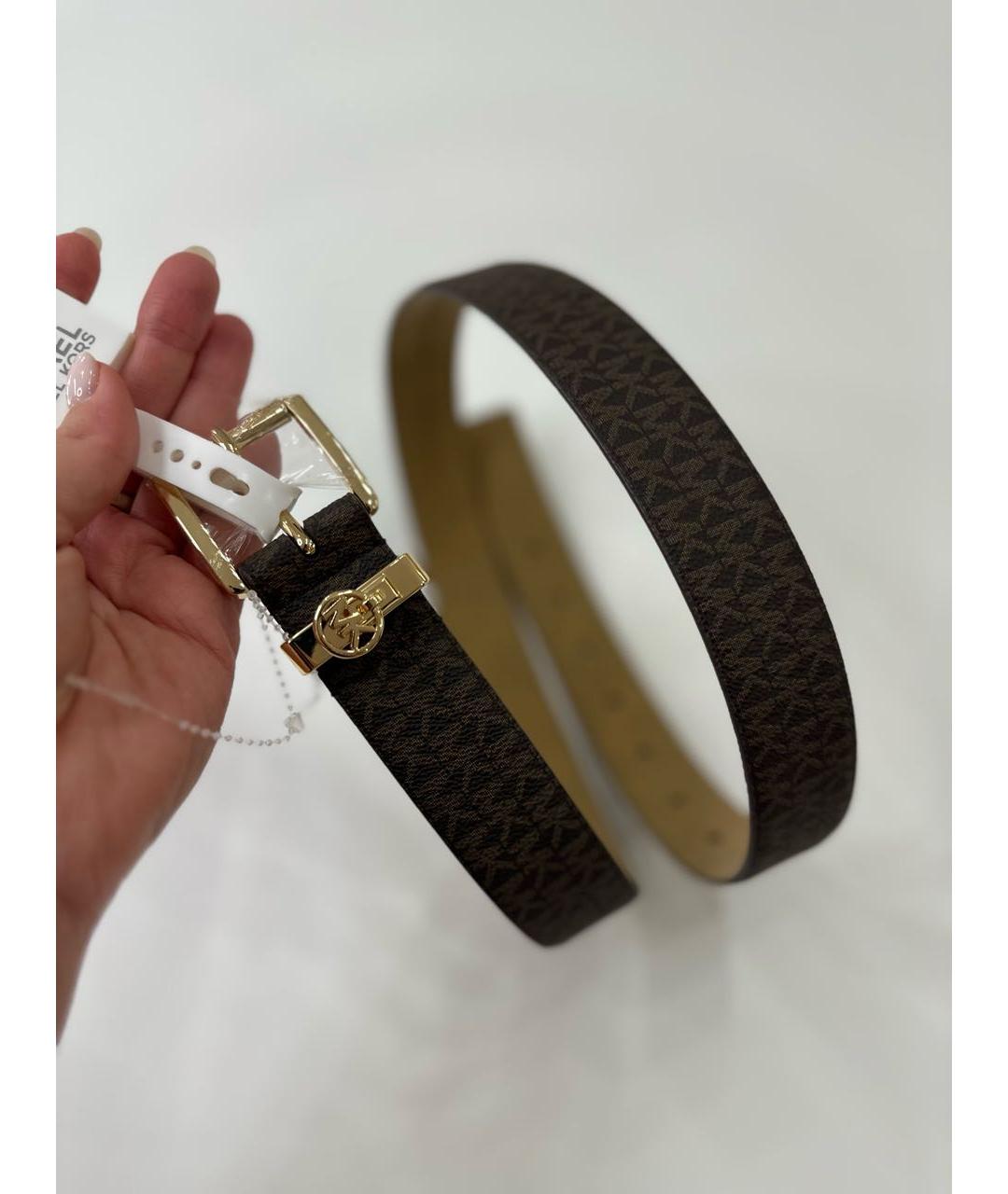 MICHAEL KORS Коричневый ремень, фото 5