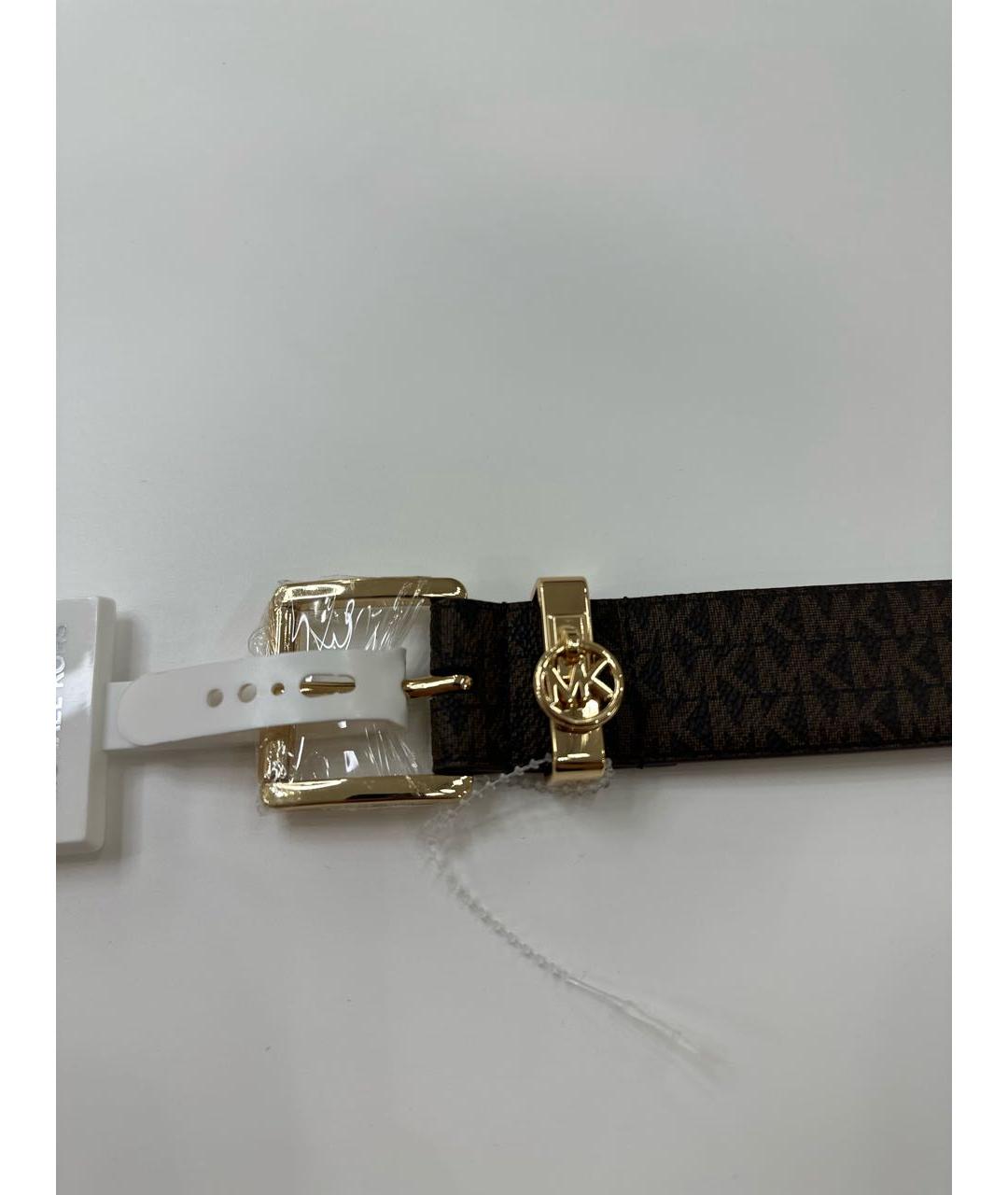 MICHAEL KORS Коричневый ремень, фото 3