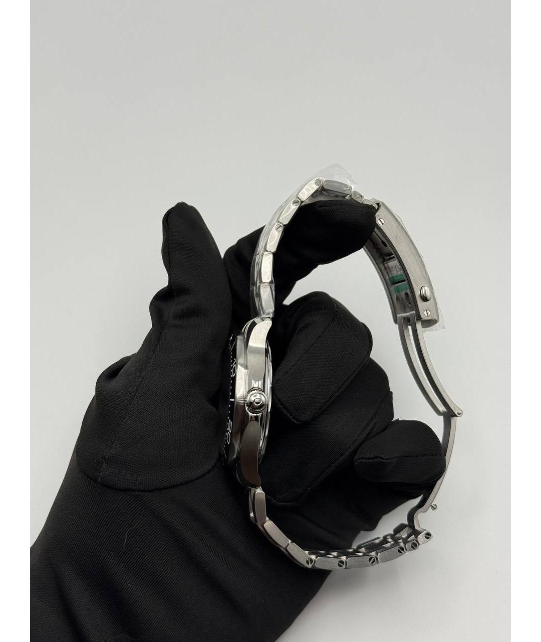 OMEGA Черные часы, фото 3