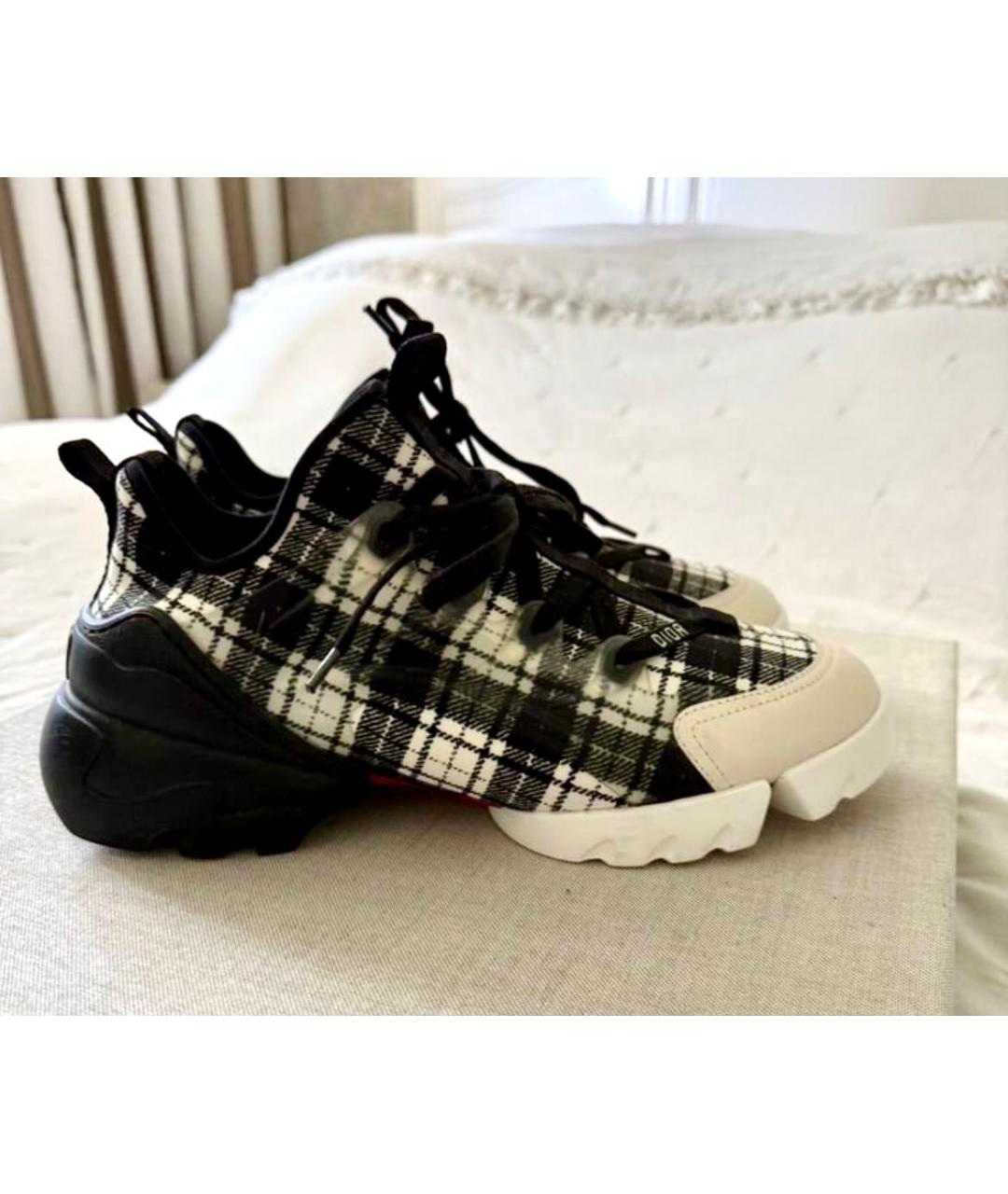 CHRISTIAN DIOR Черные текстильные кроссовки, фото 9