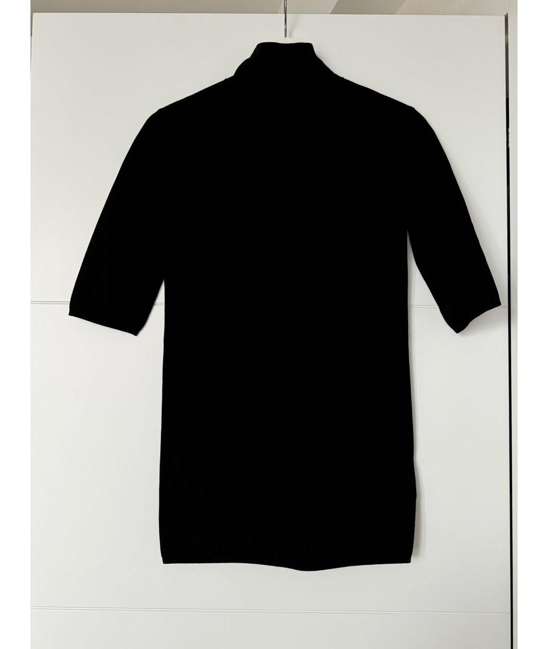 PRADA Черная вискозная водолазка, фото 3