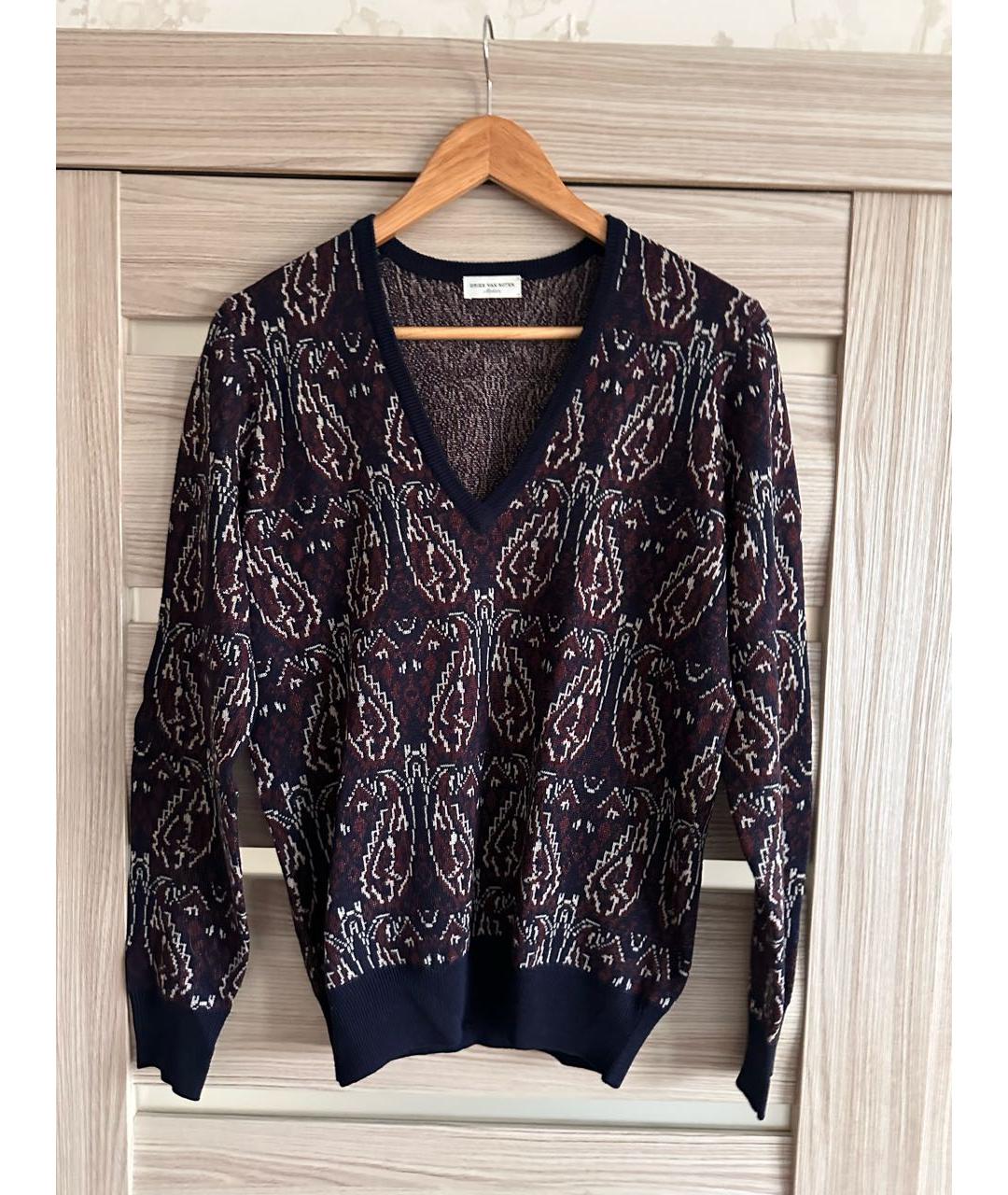 DRIES VAN NOTEN Мульти шерстяная водолазка, фото 4