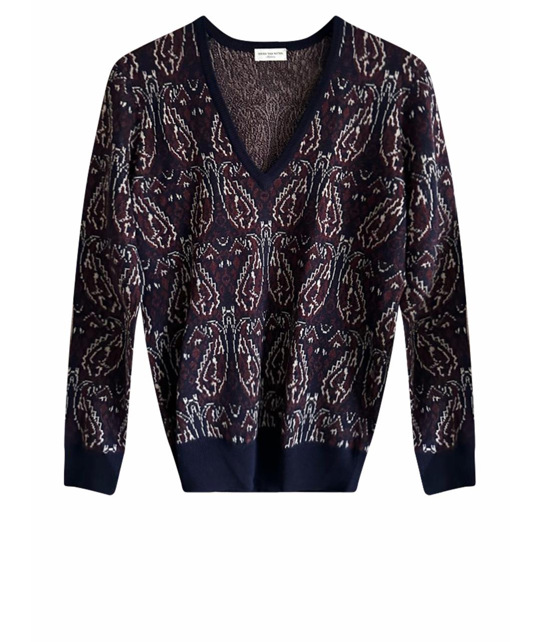 DRIES VAN NOTEN Мульти шерстяная водолазка, фото 1