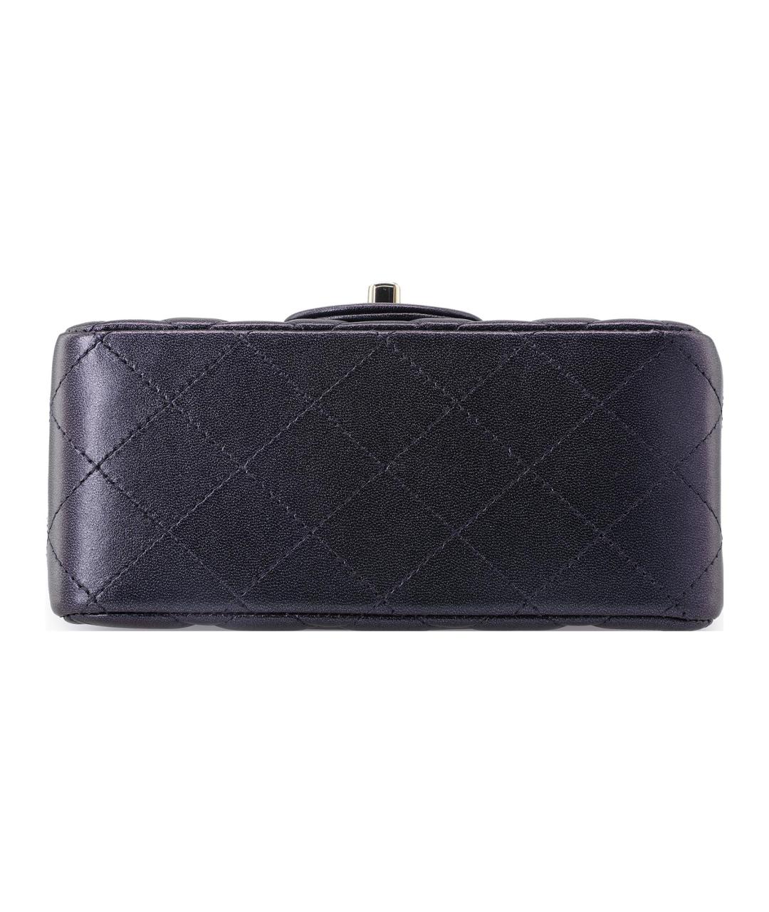 CHANEL Черная кожаная сумка через плечо, фото 4