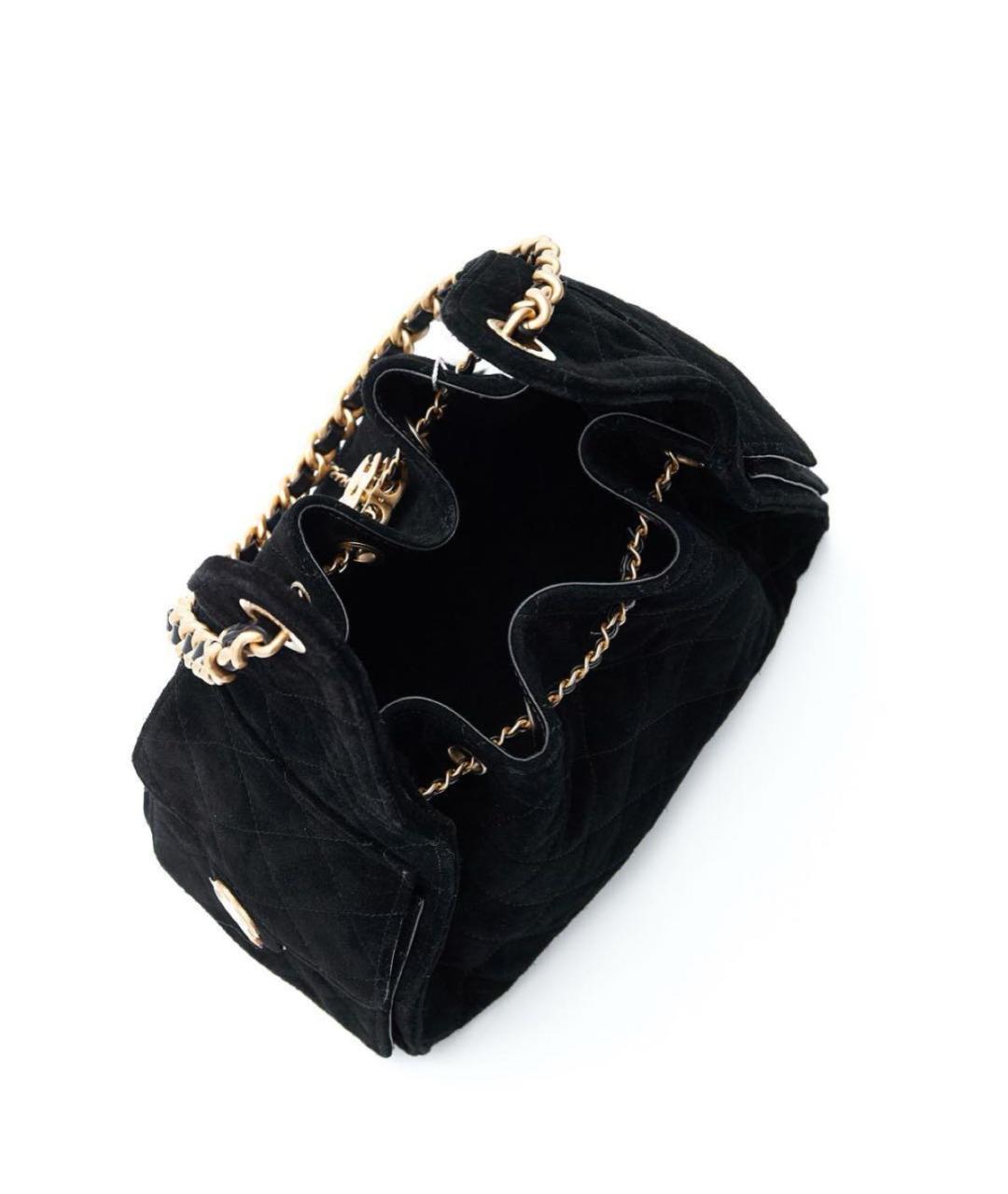 CHANEL Черная сумка через плечо, фото 4