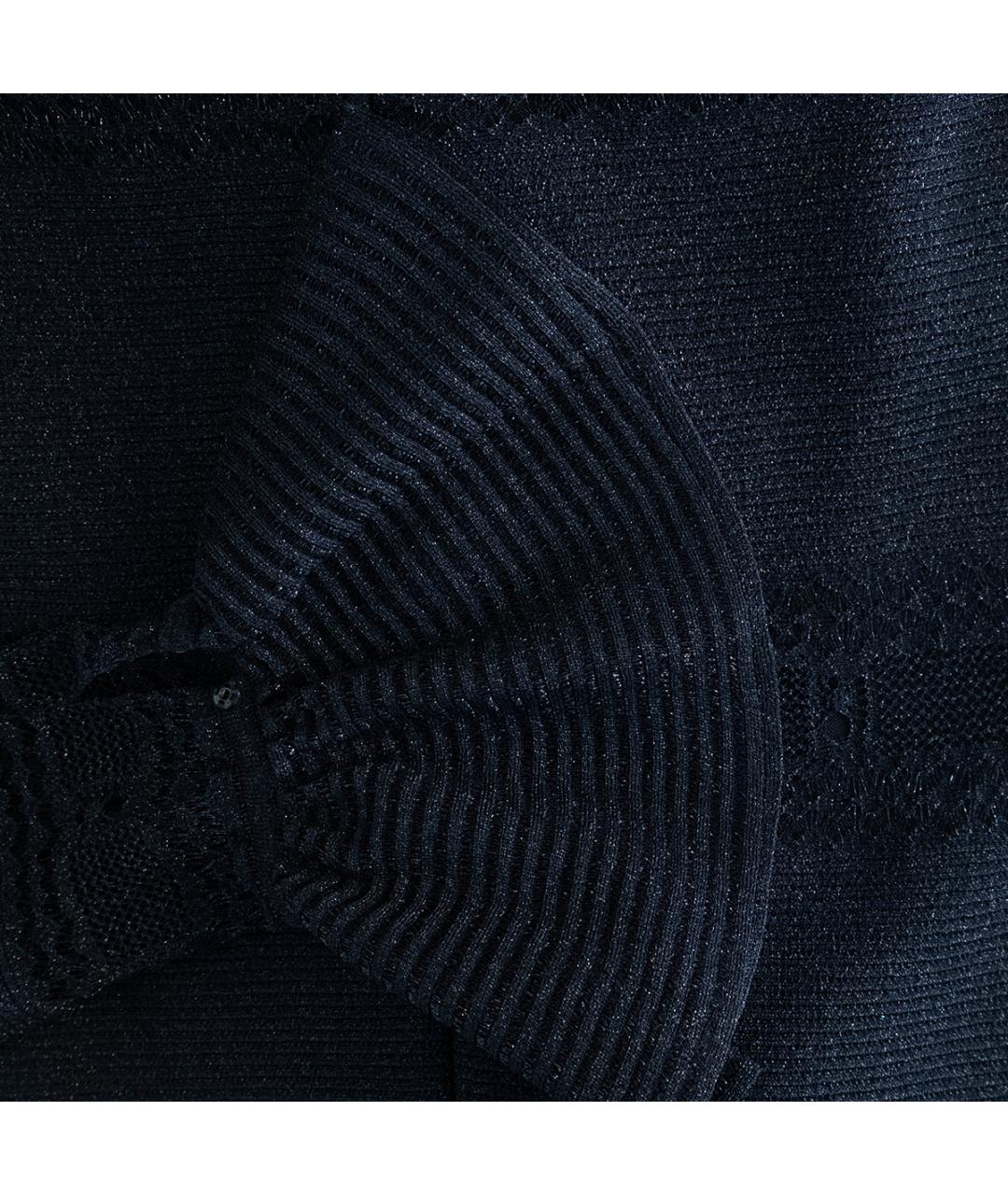 ALEXANDER MCQUEEN Черное шелковое вечернее платье, фото 5