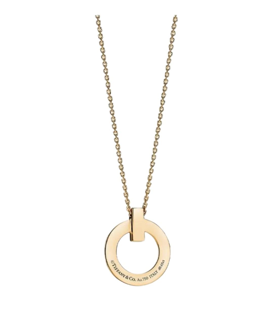 TIFFANY&CO Золотая подвеска из желтого золота, фото 1