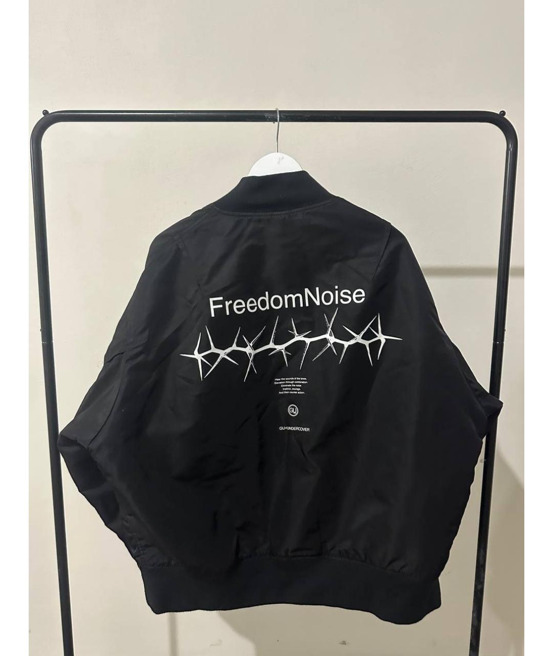 UNDERCOVER Черная хлопковая куртка, фото 2