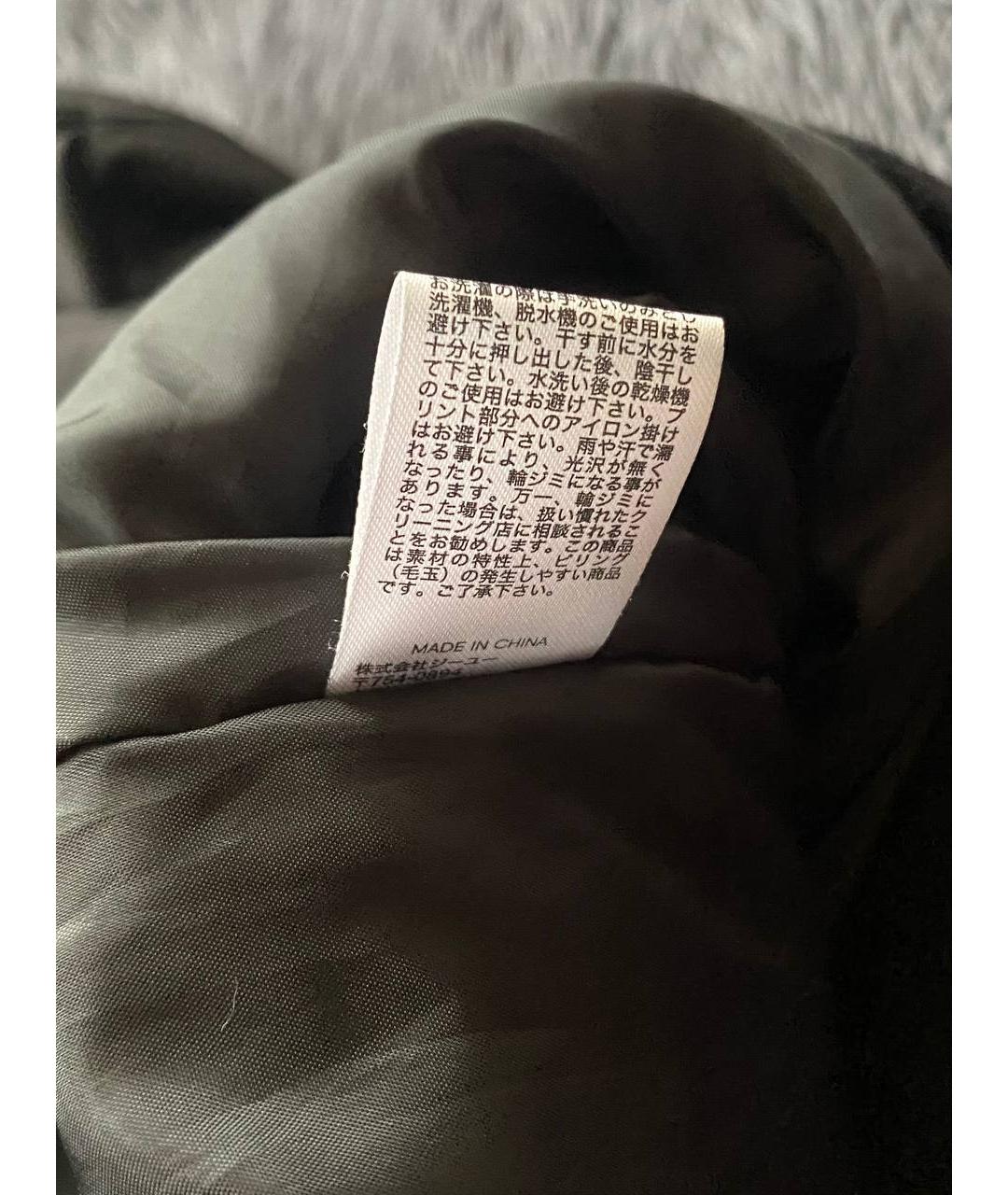 UNDERCOVER Черная хлопковая куртка, фото 8