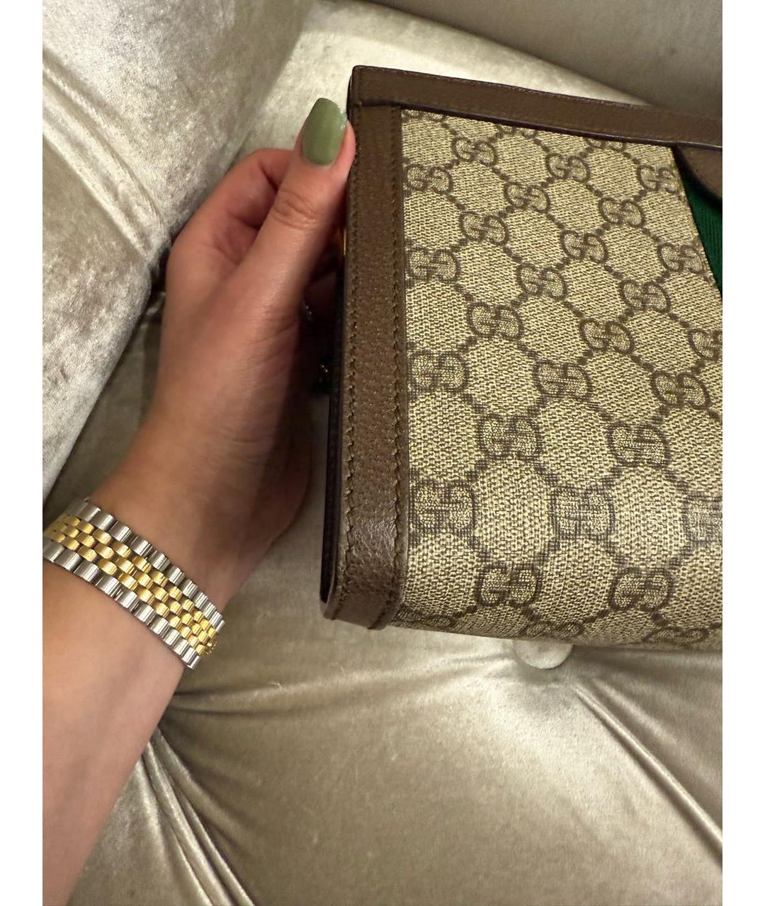 GUCCI Мульти кожаная сумка тоут, фото 5