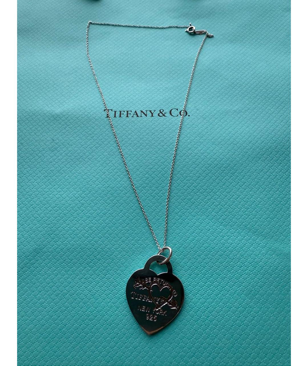 TIFFANY&CO Серебряное серебряное колье, фото 2