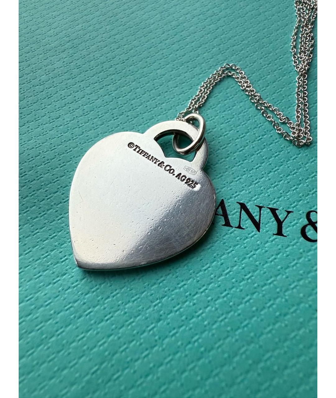 TIFFANY&CO Серебряное серебряное колье, фото 4