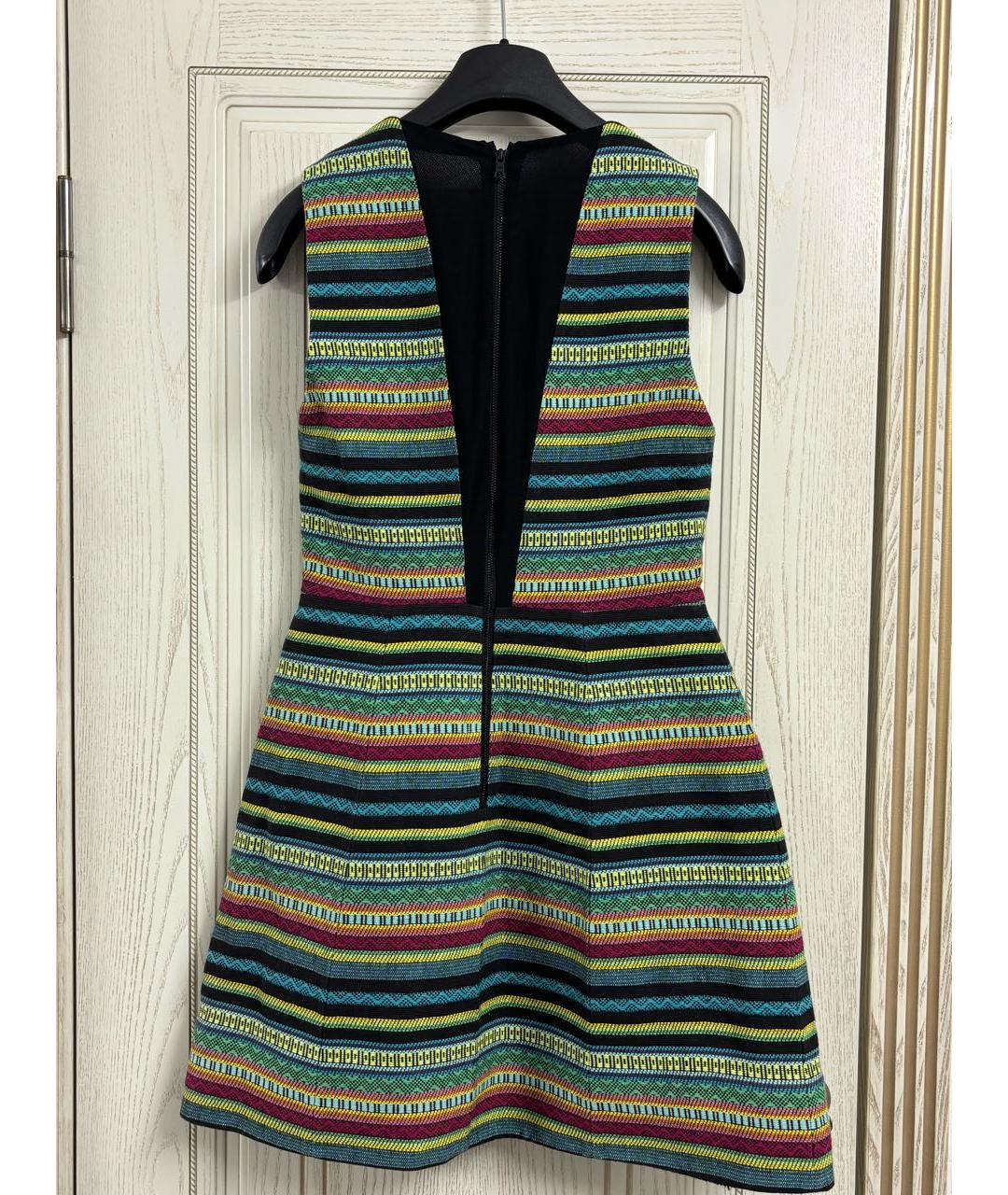 ALICE+OLIVIA Мульти хлопковое повседневное платье, фото 2