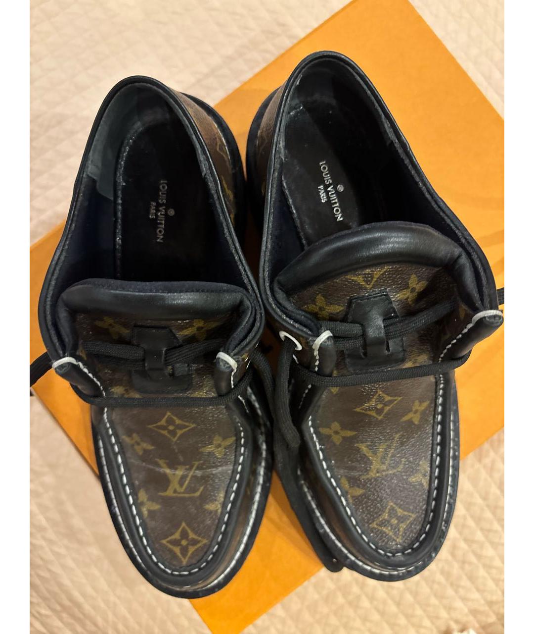LOUIS VUITTON Коричневые брогги и оксфорды, фото 3