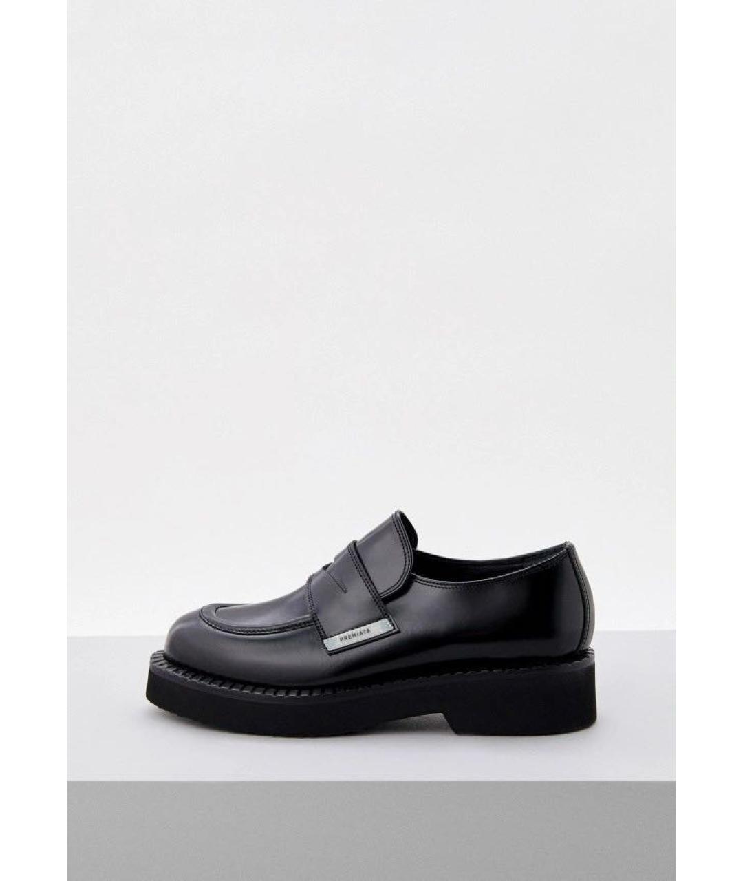 PREMIATA Черные кожаные лоферы, фото 5