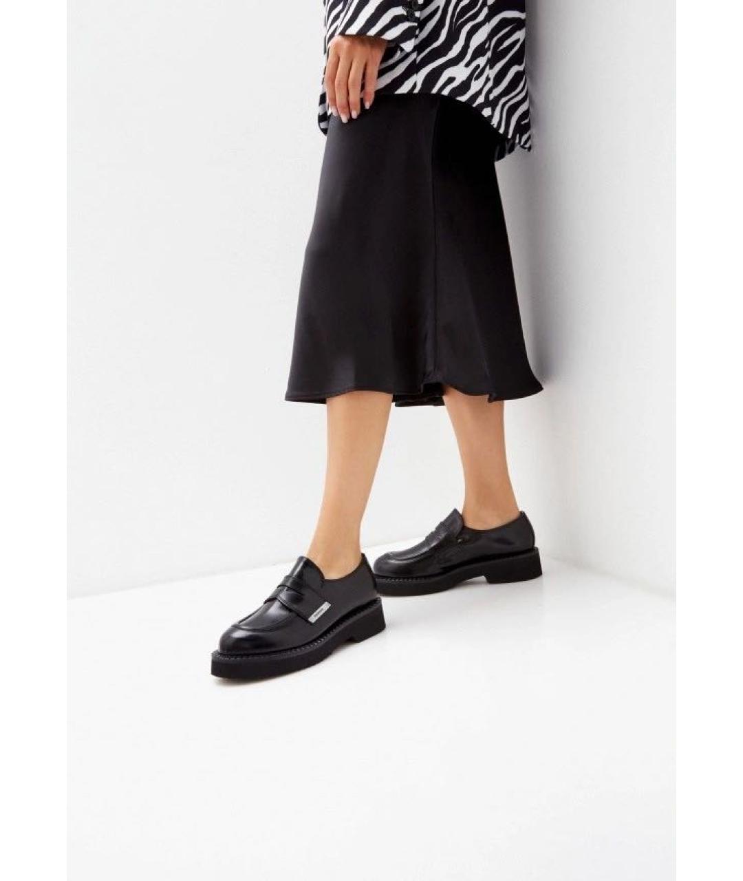 PREMIATA Черные кожаные лоферы, фото 4