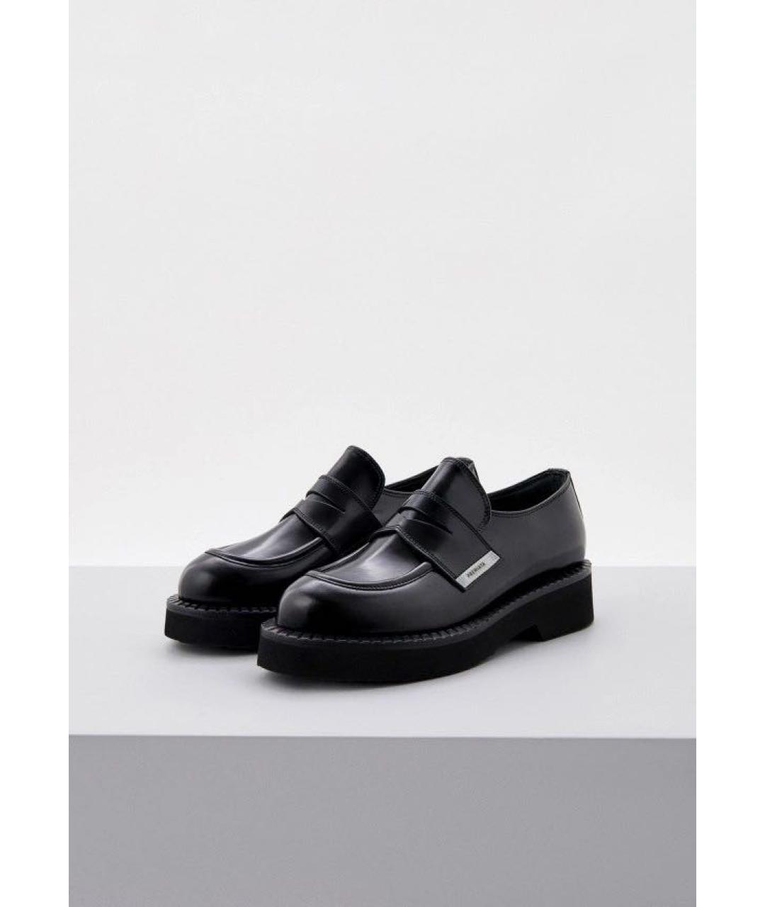 PREMIATA Черные кожаные лоферы, фото 3