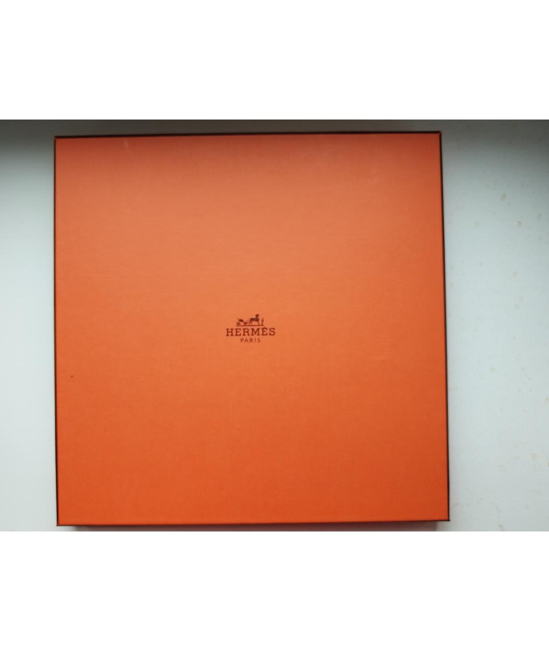 HERMES Мульти шелковый платок, фото 4