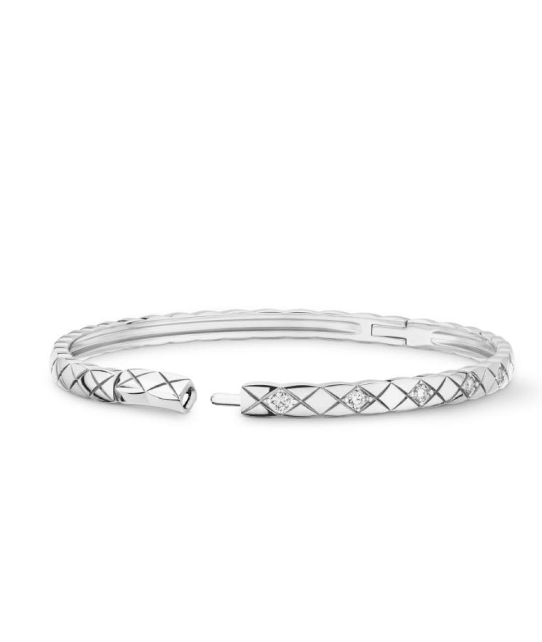 CHANEL Серебрянный браслет из белого золота, фото 2