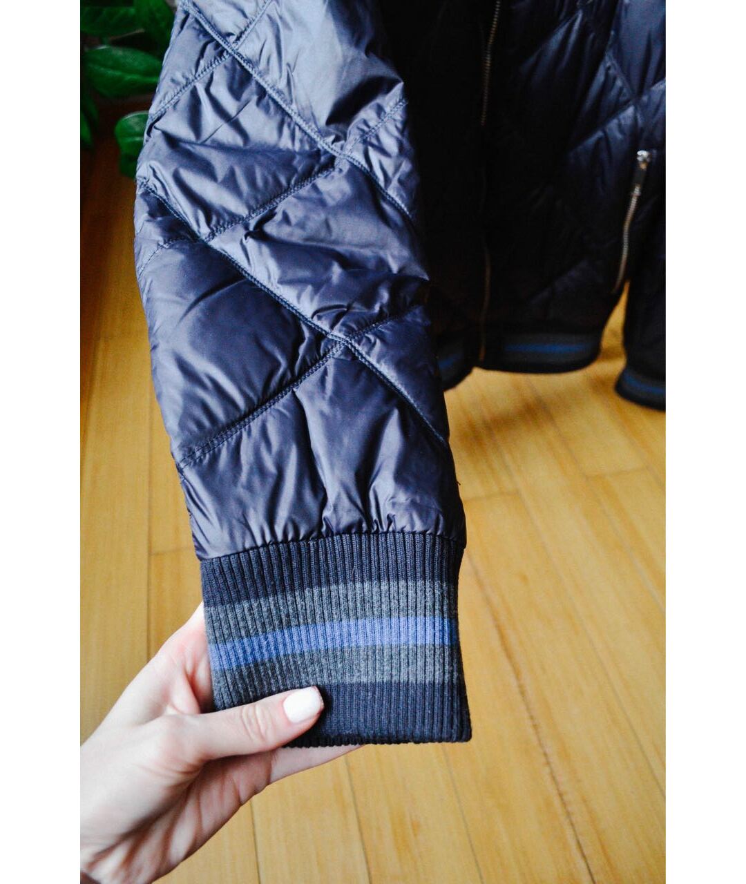 ANTONY MORATO Темно-синяя полиэстеровая куртка, фото 4