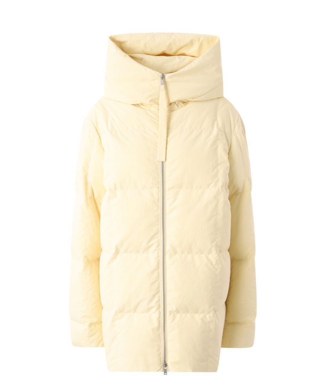 JIL SANDER Бежевая полиэстеровая куртка, фото 7