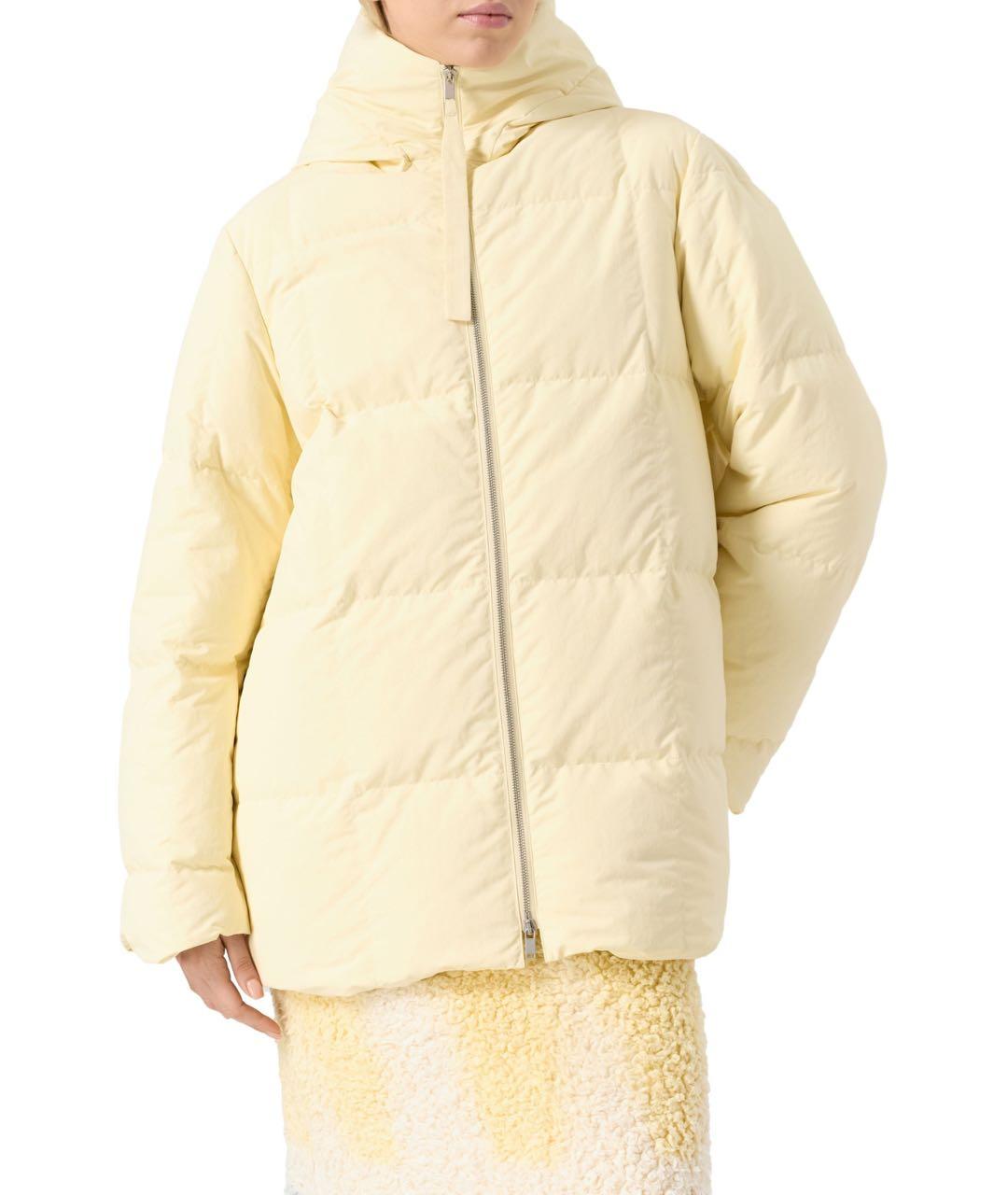 JIL SANDER Бежевая полиэстеровая куртка, фото 3