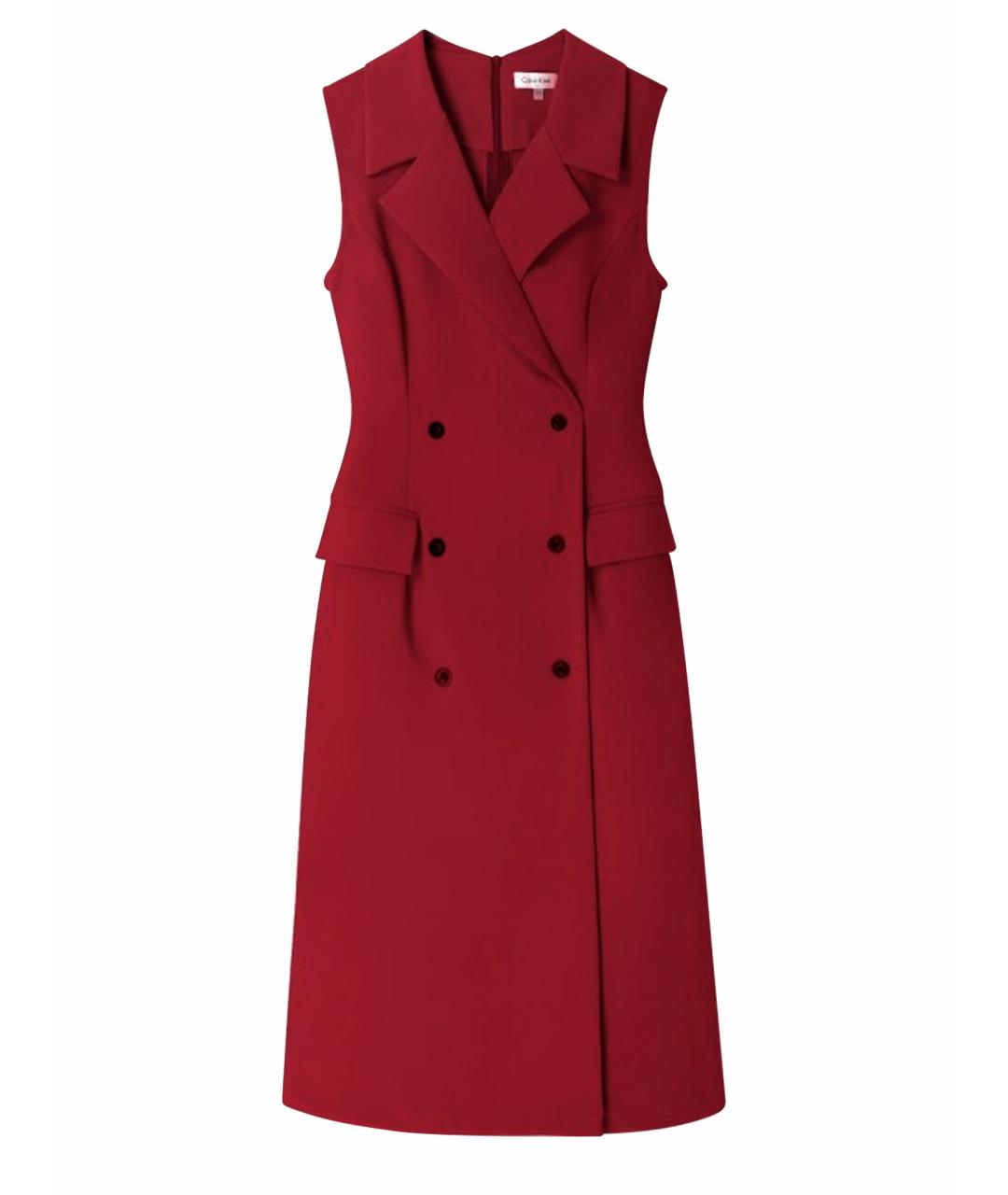 CHRISTIAN DIOR Бордовый шерстяной жилет, фото 1