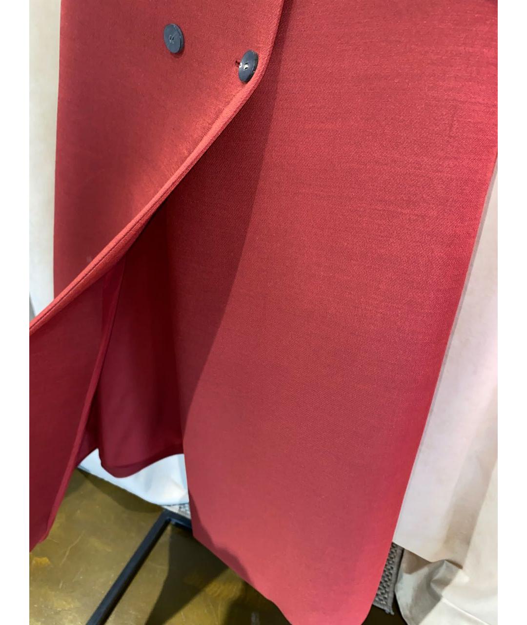 CHRISTIAN DIOR Бордовый шерстяной жилет, фото 6