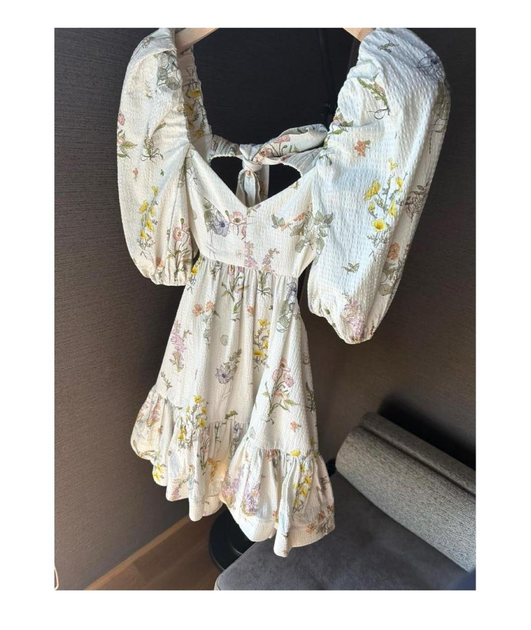 ZIMMERMANN Белое коктейльное платье, фото 4