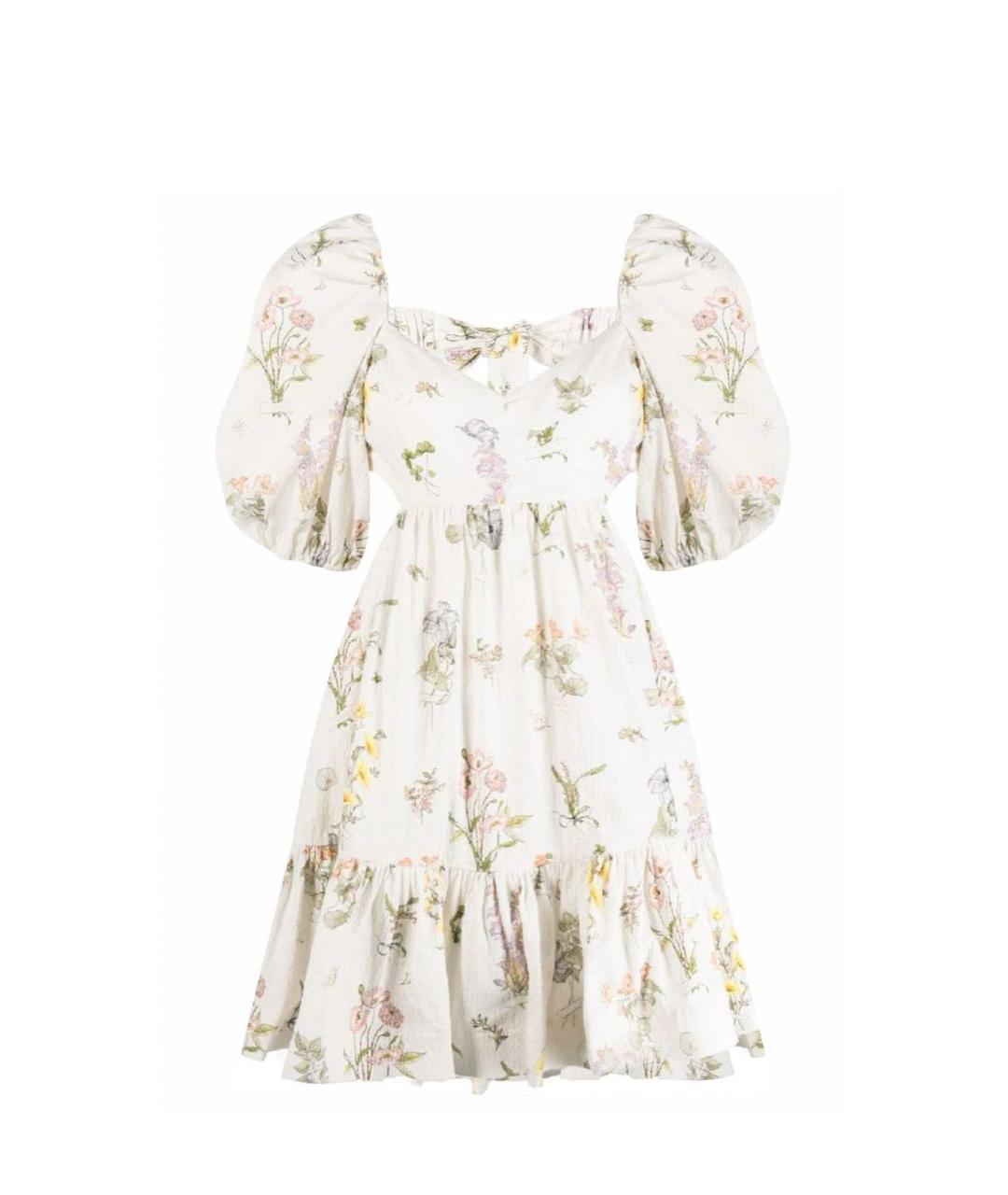 ZIMMERMANN Белое коктейльное платье, фото 1