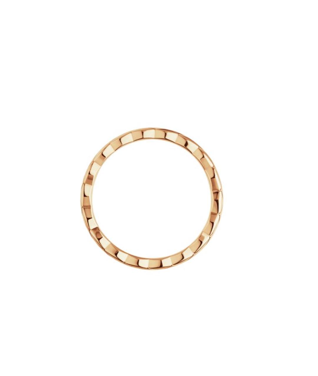CHANEL Бежевое кольцо из розового золота, фото 3
