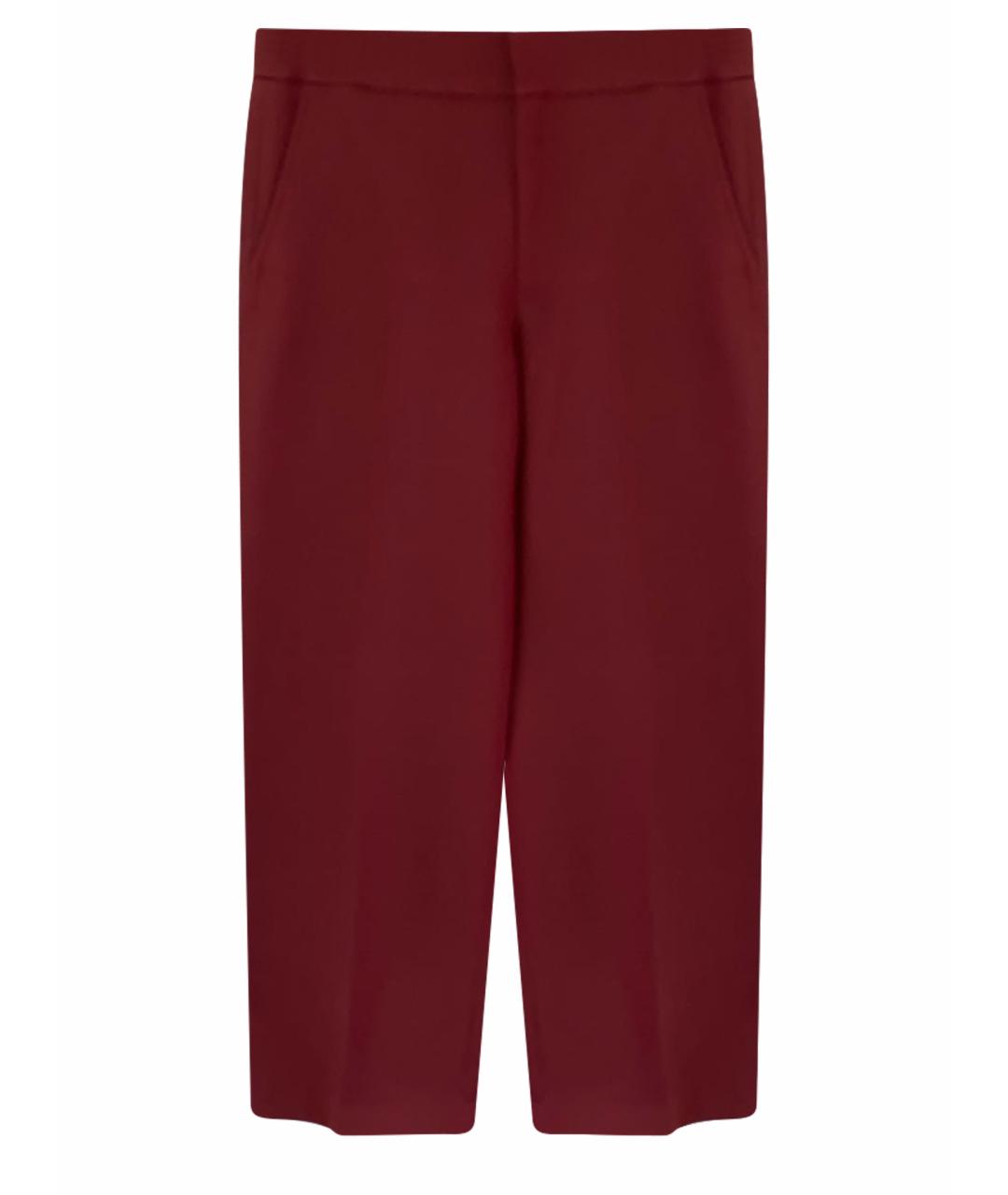 CHRISTIAN DIOR Голубые шерстяные брюки широкие, фото 1