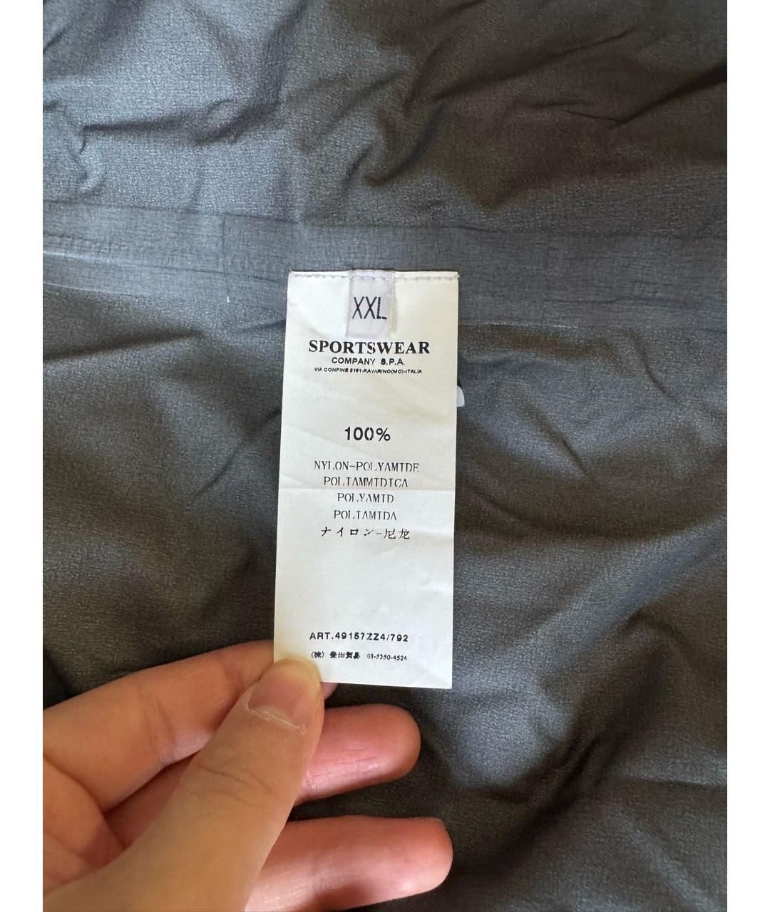 STONE ISLAND SHADOW PROJECT Черная полиамидовая куртка, фото 7