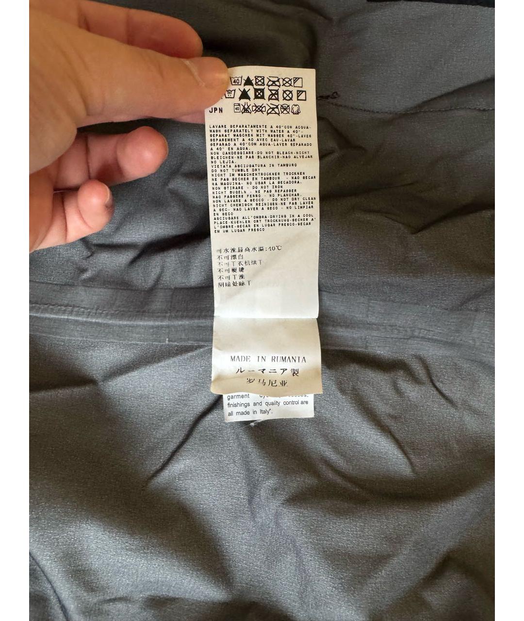 STONE ISLAND SHADOW PROJECT Черная полиамидовая куртка, фото 8