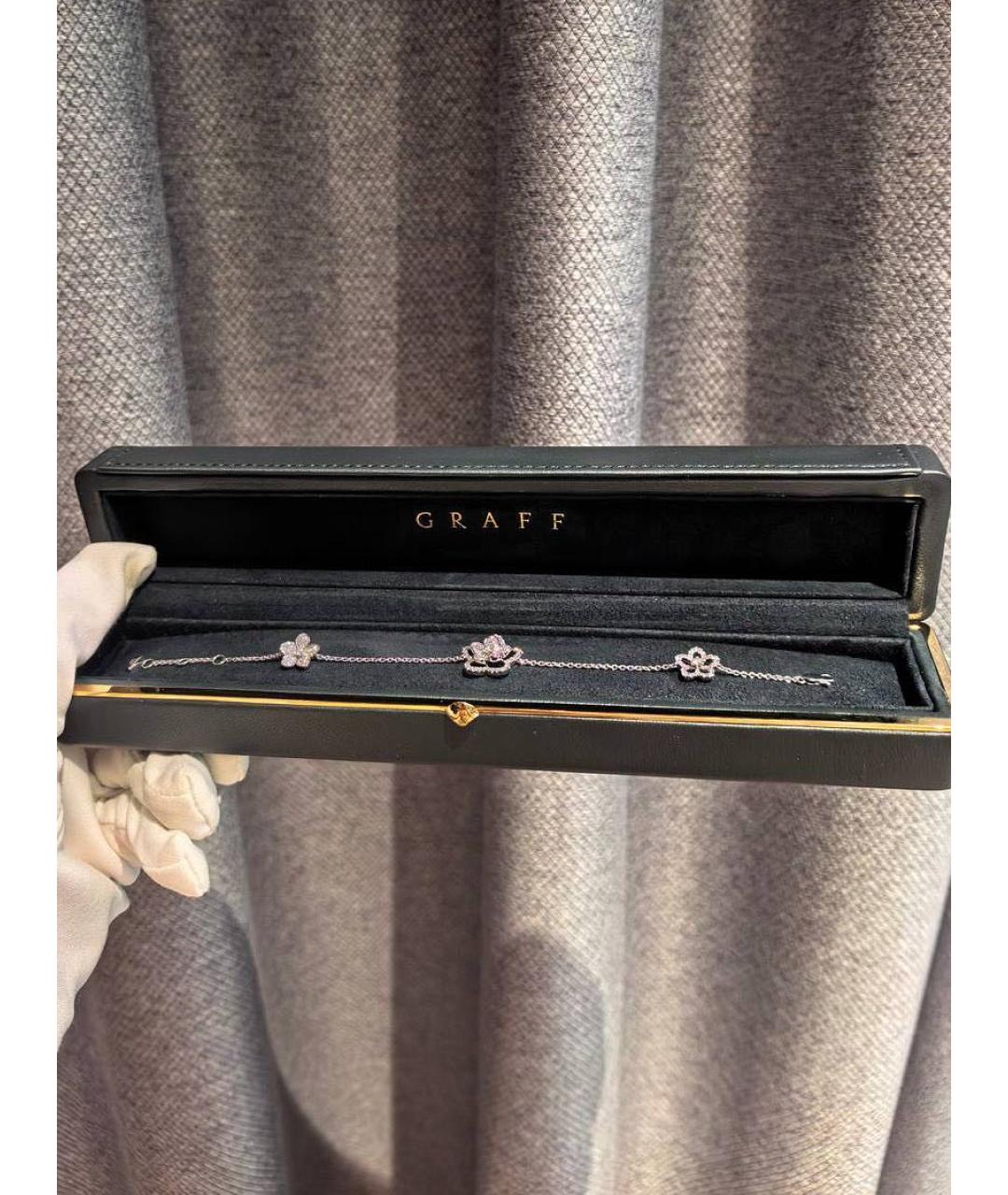 GRAFF Серебрянный браслет из белого золота, фото 3
