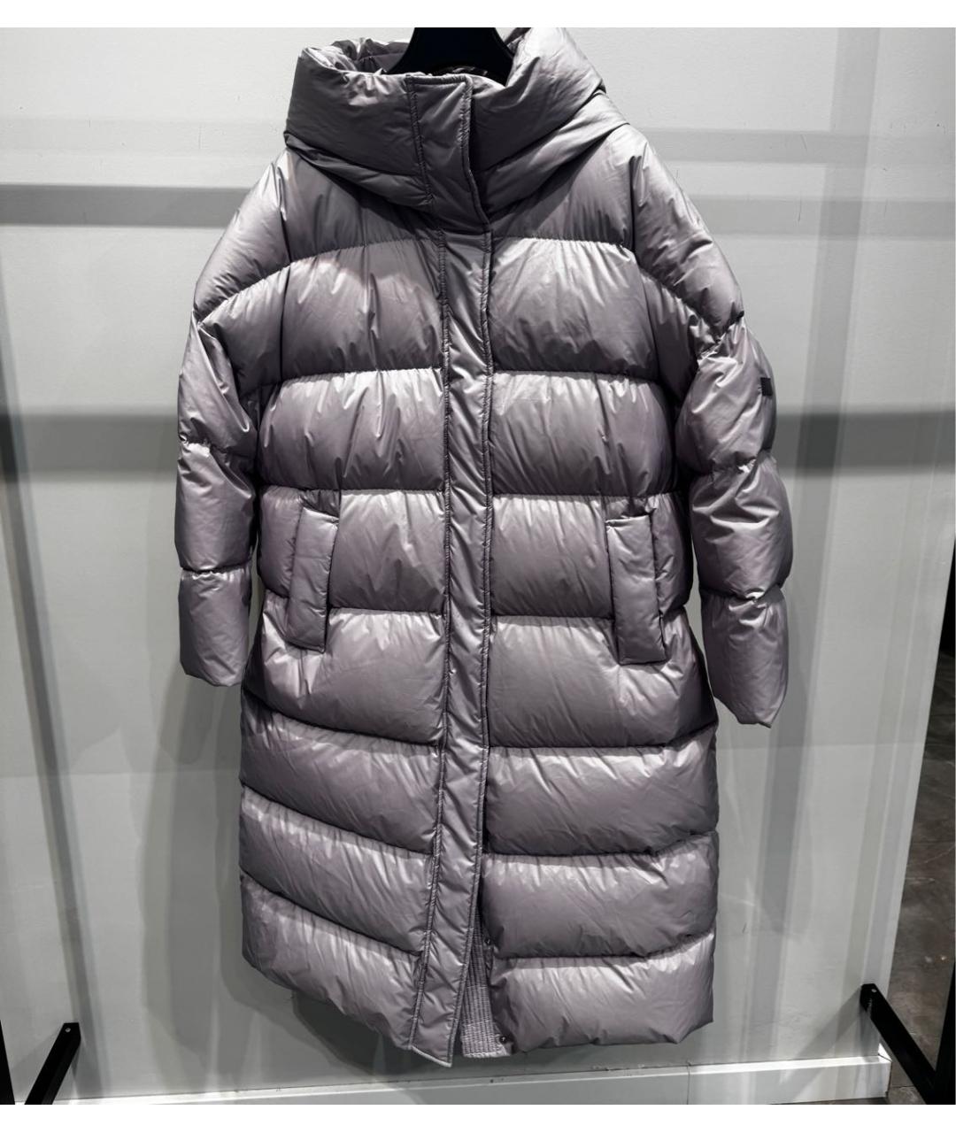LEMPELIUS Фиолетовый полиэстеровый пуховик, фото 3