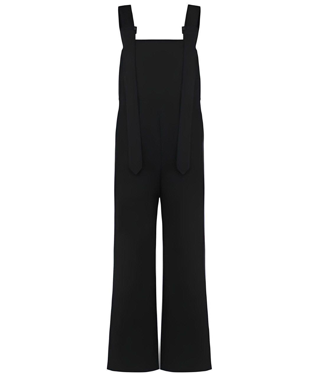 WALK OF SHAME Черный хлопковый комбинезон, фото 1