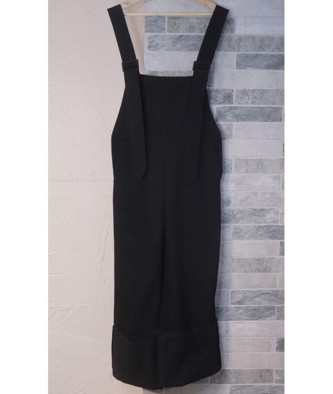 WALK OF SHAME Черный хлопковый комбинезон, фото 2