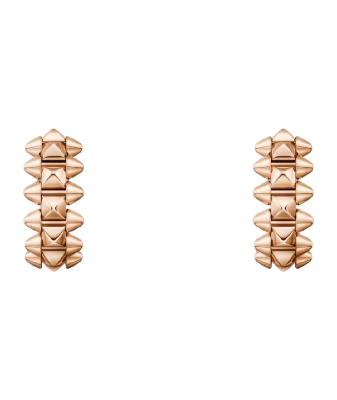 CARTIER Золотые серьги из розового золота, фото 1
