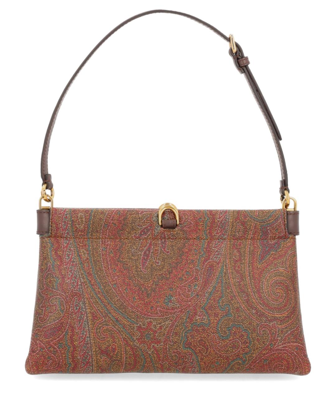 ETRO Коричневая сумка с короткими ручками, фото 4