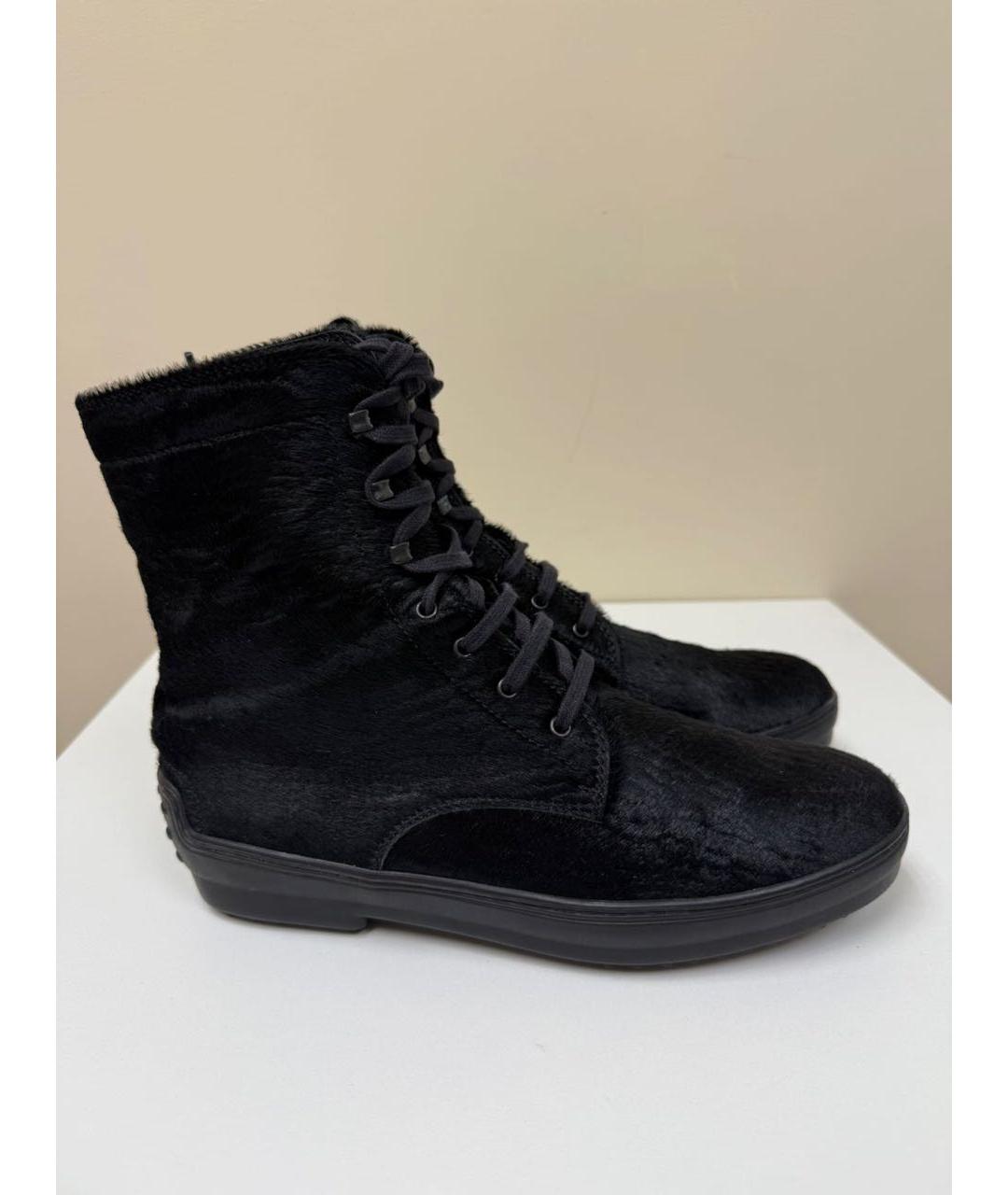 TOD'S Черные ботинки, фото 8