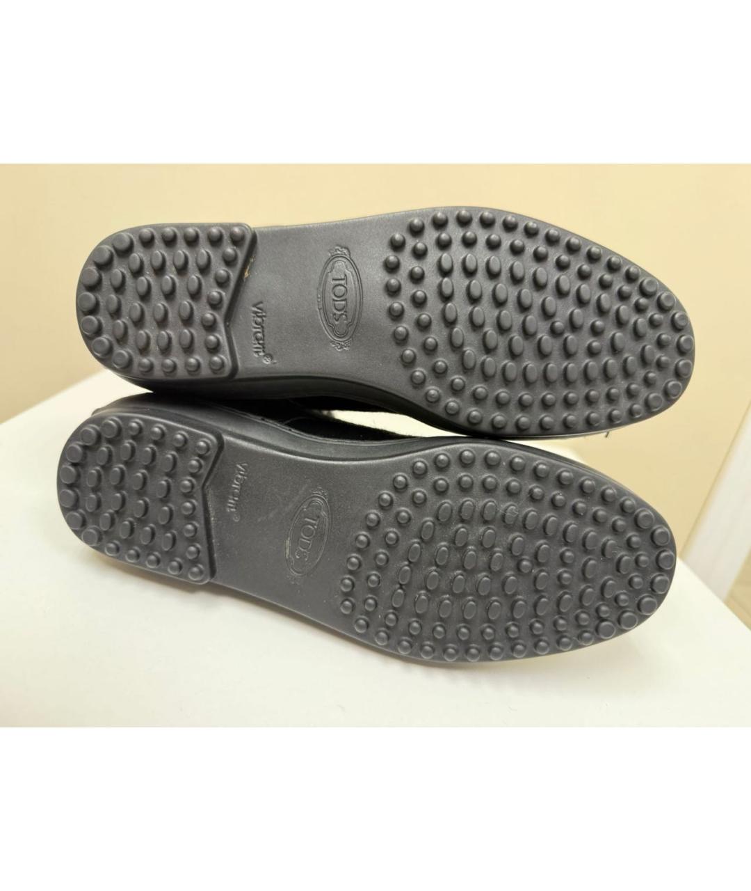 TOD'S Черные ботинки, фото 7