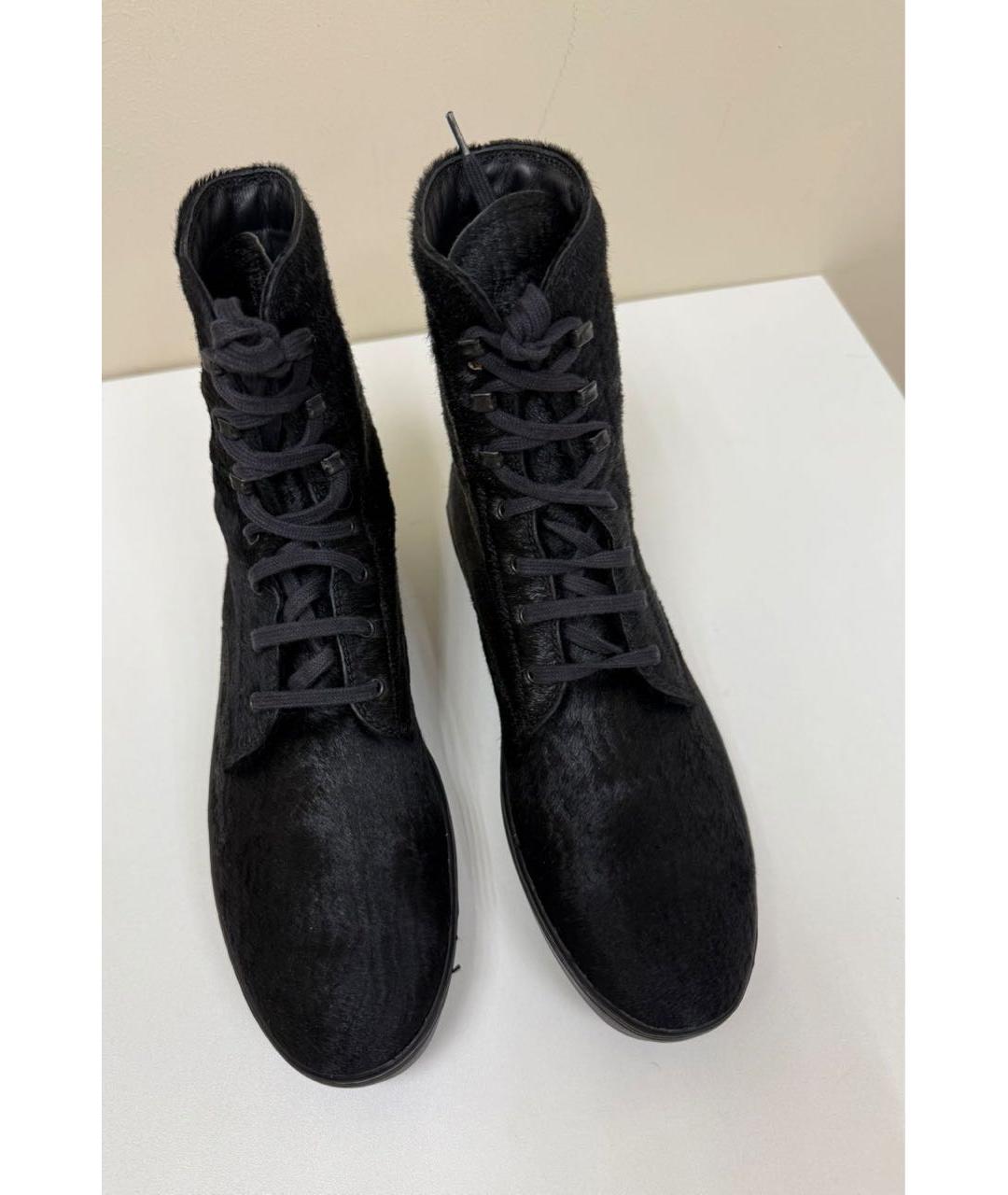 TOD'S Черные ботинки, фото 4