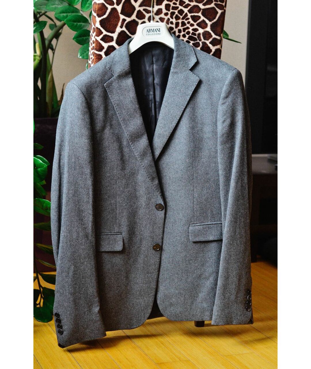 ZADIG & VOLTAIRE Серый шерстяной пиджак, фото 5
